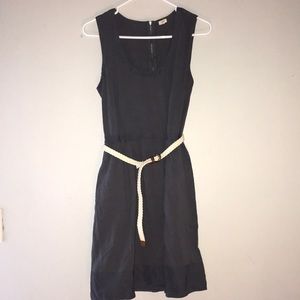 Jcrew cotton dress with accent belt